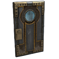 Buy Rust sheet metal door Lost Hope Door skin