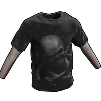 Buy Rust clothing Skull & Bones TShirt skin