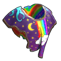 Buy Rust hide poncho Rainbow Pony Poncho skin