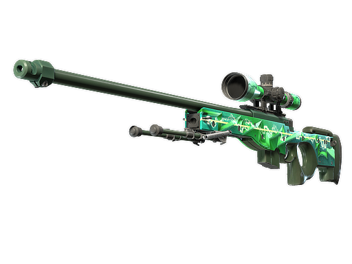Buy CS2 sniper rifle AWP | Green Energy (Minimal Wear) skin