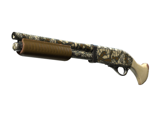 Buy CS2 shotgun Sawed-Off | Mosaico (Well-Worn) skin