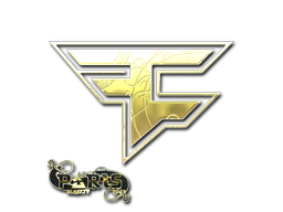 Buy CS2 sticker Sticker | FaZe Clan (Gold) | Paris 2023 skin