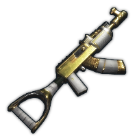 Buy Rust ak47u Black Gold AR skin