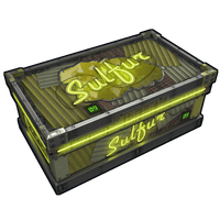 Buy Rust misc Neon Sulfur Storage skin