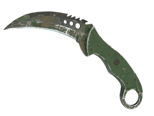 Buy CS2 knife ★ StatTrak™ Talon Knife | Forest DDPAT (Battle-Scarred) skin