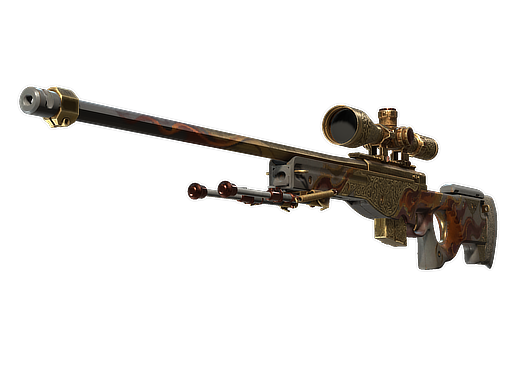 Buy CS2 sniper rifle AWP | Sovereign Flame (Well-Worn) skin