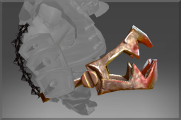 Buy Dota 2 wearable Inscribed Compendium Bone Crusher of the Trapper skin