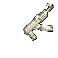 Buy Rust ak47u Thundergold AR skin