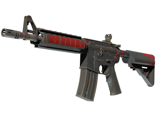 Buy CS2 rifle Souvenir M4A4 | Red DDPAT (Battle-Scarred) skin