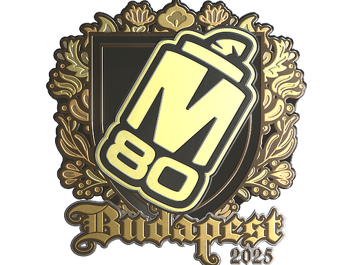 Buy CS2 sticker Sticker | M80 (Gold) | Budapest 2025 skin