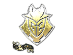 Buy CS2 sticker Sticker | G2 Esports (Gold) | Paris 2023 skin