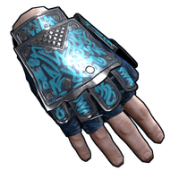 Buy Rust clothing Azul Roadsign Gloves skin