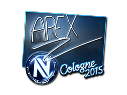 Buy CS2 sticker Sticker | apEX (Foil) | Cologne 2015 skin