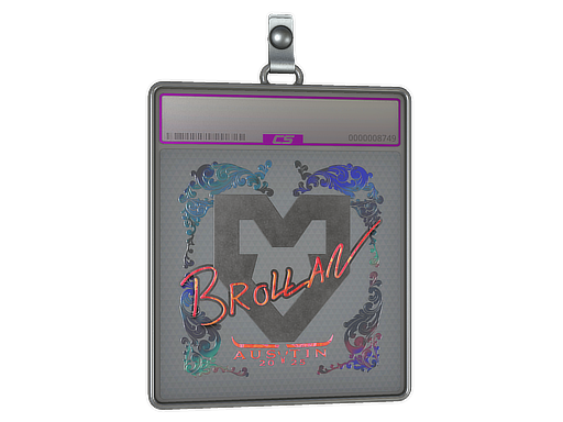 Buy CS2 charm Sticker Slab | Brollan (Holo) | Austin 2025 skin