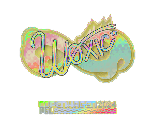 Buy CS2 sticker Sticker | woxic (Holo) | Copenhagen 2024 skin