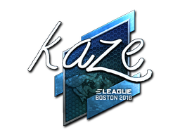 Buy CS2 sticker Sticker | Kaze (Foil) | Boston 2018 skin