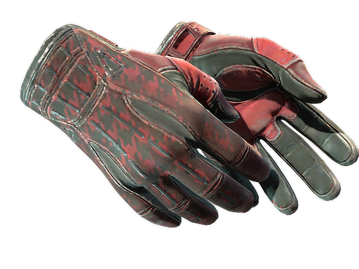 Buy CS2 gloves ★ Sport Gloves | Scarlet Shamagh (Battle-Scarred) skin