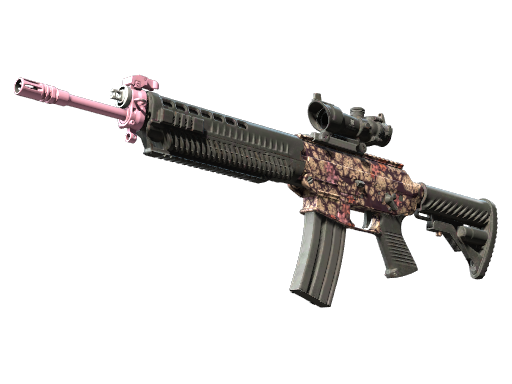 Buy CS2 rifle Souvenir SG 553 | Desert Blossom (Minimal Wear) skin