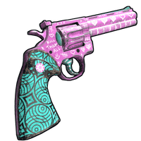 Buy Rust weapon Pink Death Python skin