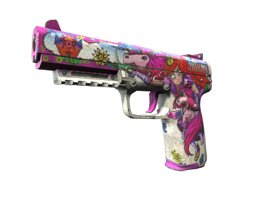 Buy CS2 pistol StatTrak™ Five-SeveN | Fairy Tale (Battle-Scarred) skin