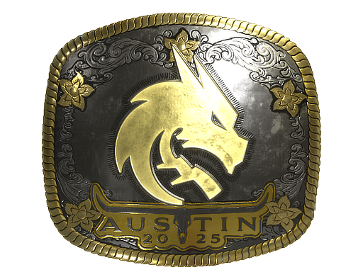 Buy CS2 sticker Sticker | Team Spirit (Gold) | Austin 2025 skin