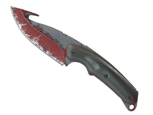 Buy CS2 knife ★ StatTrak™ Gut Knife | Crimson Web (Battle-Scarred) skin