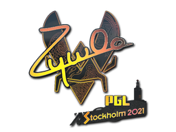 Buy CS2 sticker Sticker | ZywOo (Holo) | Stockholm 2021 skin