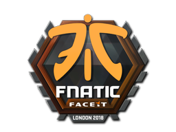Buy CS2 sticker Sticker | Fnatic | London 2018 skin