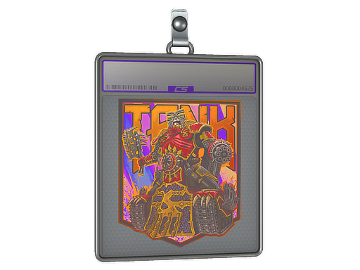 Buy CS2 charm Sticker Slab | Lord of Skulls (Holo) skin
