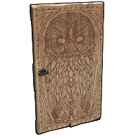 Buy Rust wooden door Wise Door skin