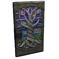 Buy Rust sheet metal door Midnight Door skin