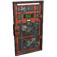 Buy Rust armored metal door Cargo Heli Armored Door skin