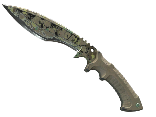 Buy CS2 knife ★ Kukri Knife | Boreal Forest (Battle-Scarred) skin