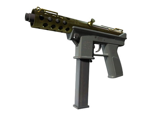 Buy CS2 pistol Souvenir Tec-9 | Brass (Well-Worn) skin