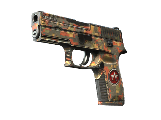 Buy CS2 pistol StatTrak™ P250 | Red Rock (Battle-Scarred) skin