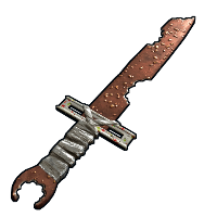 Buy Rust salvaged sword Chocolate Sword skin