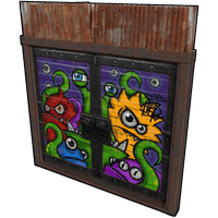 Buy Rust misc Monster Double Door skin