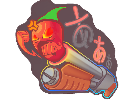 Buy CS2 sticker Sticker | Pepper Gauge (Lenticular) skin