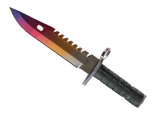 Buy CS2 knife ★ M9 Bayonet | Fade (Minimal Wear) skin