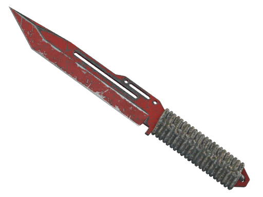 Buy CS2 knife ★ StatTrak™ Paracord Knife | Crimson Web (Battle-Scarred) skin
