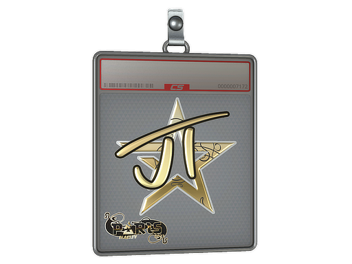 Buy CS2 charm Sticker Slab | JT (Gold) | Paris 2023 skin
