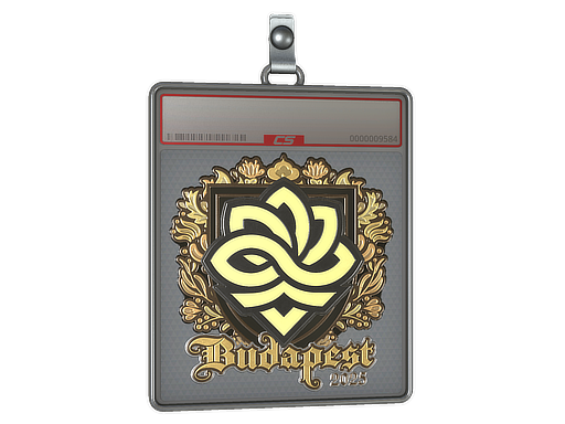 Buy CS2 charm Sticker Slab | Legacy (Gold) | Budapest 2025 skin