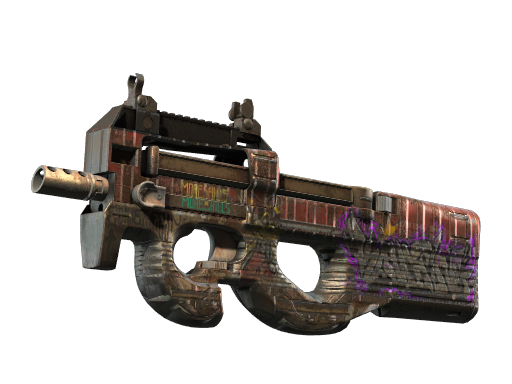 Buy CS2 smg StatTrak™ P90 | Freight (Well-Worn) skin