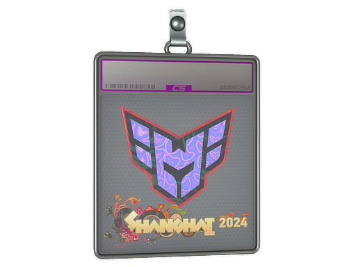 Buy CS2 charm Sticker Slab | HEROIC (Holo) | Shanghai 2024 skin