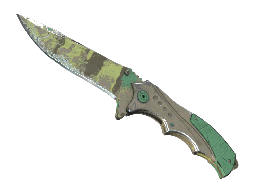 Buy CS2 knife ★ StatTrak™ Nomad Knife | Boreal Forest (Battle-Scarred) skin