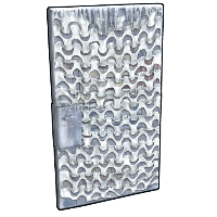 Buy Rust sheet metal door Arctic Camouflage Net Door skin