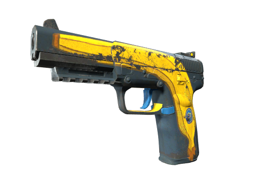 Buy CS2 pistol StatTrak™ Five-SeveN | Monkey Business (Battle-Scarred) skin