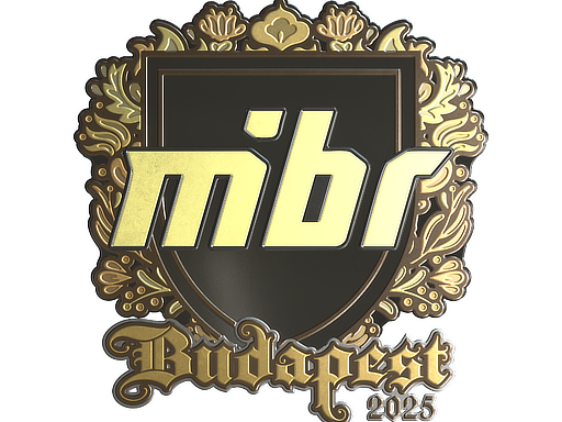 Buy CS2 sticker Sticker | MIBR (Gold) | Budapest 2025 skin