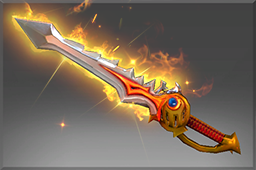 Buy Dota 2 wearable Autographed Rapier of the Burning God Offhand skin
