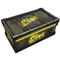 Buy Rust large wooden box Neon Elec Storage skin